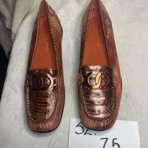 Pollini Brown Loafers for Women